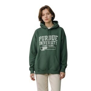 Purdue University Graphic Hoodie Collegiate Sweatshirt